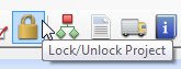 lock project icon
